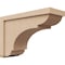 Ekena Millwork 7"W x 21"D x 14"H Classic Bryant Rough Cedar Woodgrain TimberThane Corbel, Primed Tan CORUR07X21X14BRYRCPR - alternate 1
